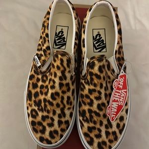 Vans Leopard NWT